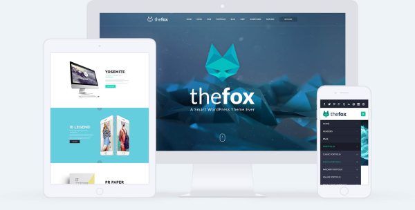 TheFox v3.9.72 创意多用途 WordPress WooCommerce 主题 适用于一般商业网站、企业网站、跨境电商独立站商城模板时尚电子产品、数码产品、时装店、家具店、装饰品、手表、化妆品、运动鞋子、家居产品行业购物网站WordPress模板
